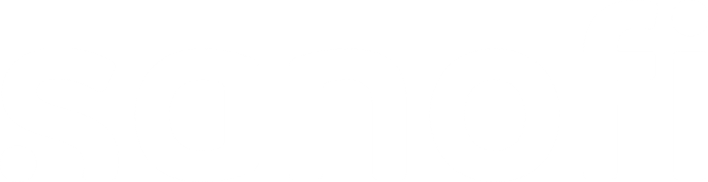 Sanofi logo in white on a black background