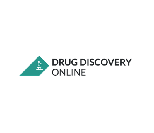 Drug Discovery Online logo: teal diamond with a microscope icon next to the text DRUG DISCOVERY ONLINE.